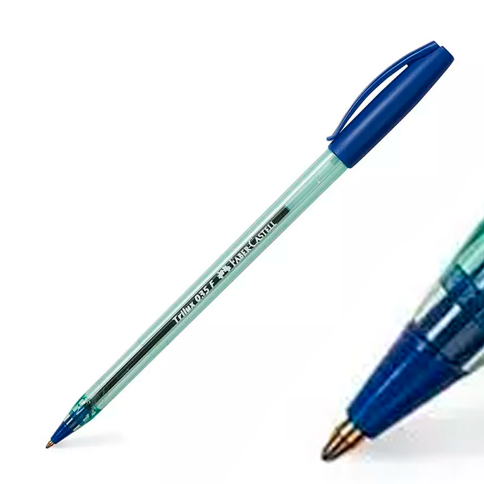 Lapicero Faber Castell 035 Trilux Azul